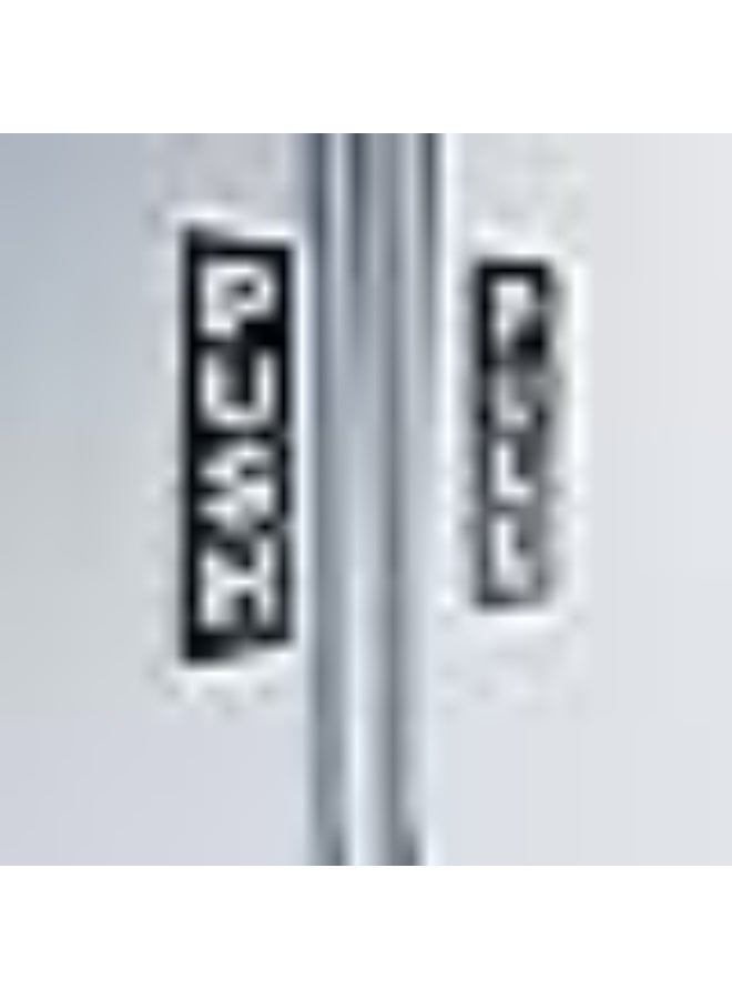 Lembang Push-Pull Vertical Door Sign, 3D Acrylic, Indoor/Outdoor Use, 5.08 cm x 14.99 cm, Black and White - Image 5